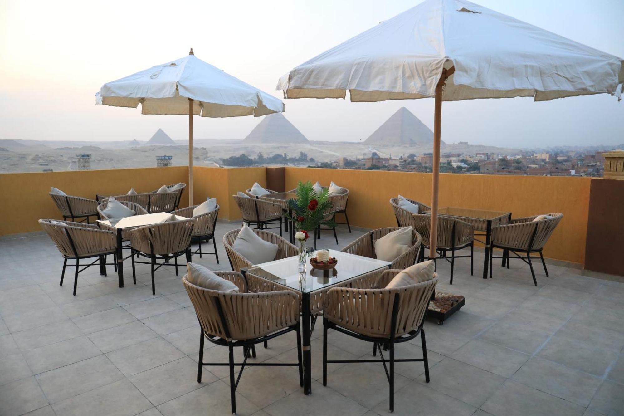 Pyramids Heart Hotel Kafret el-Gabal Kültér fotó