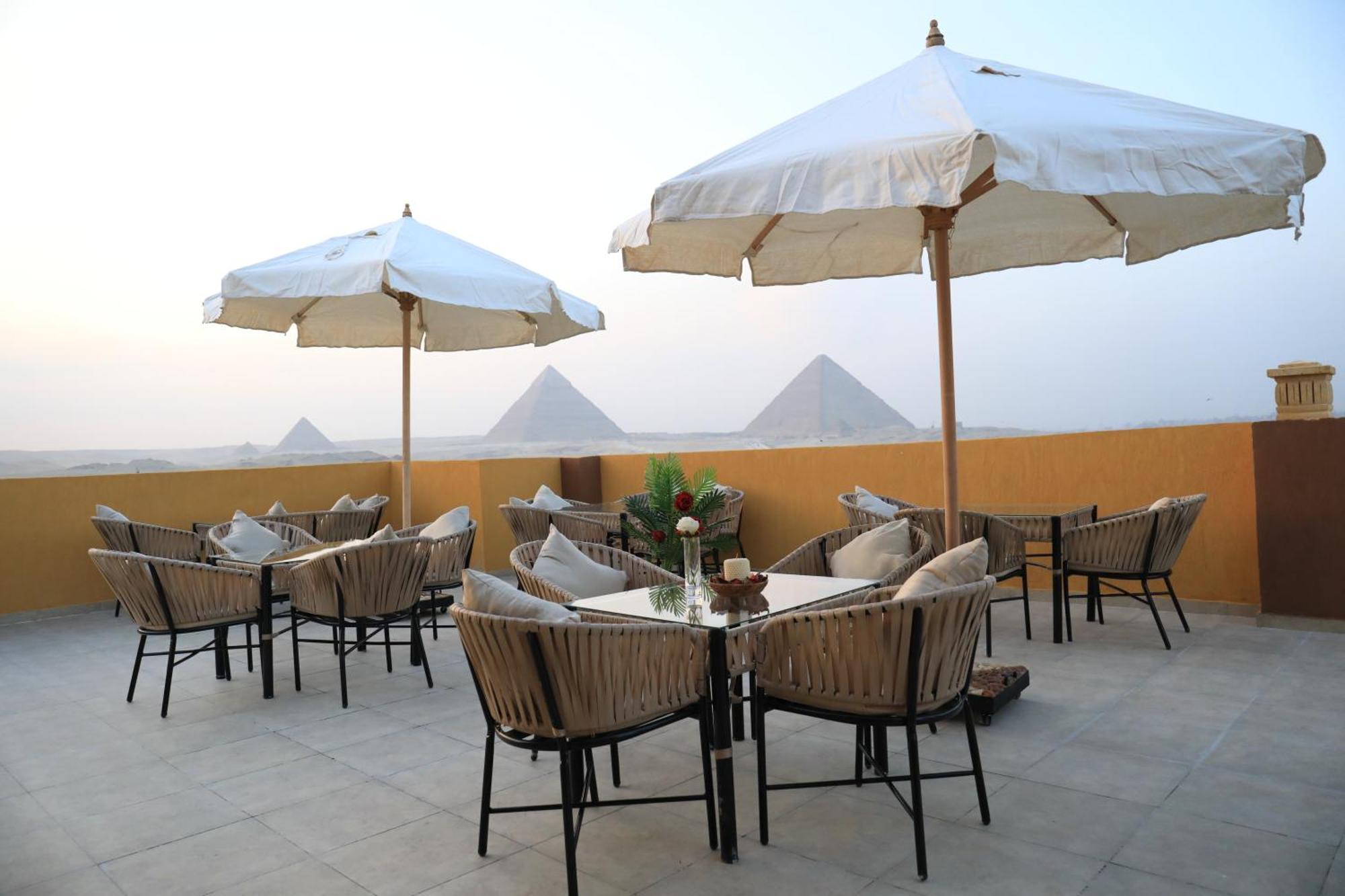 Pyramids Heart Hotel Kafret el-Gabal Kültér fotó