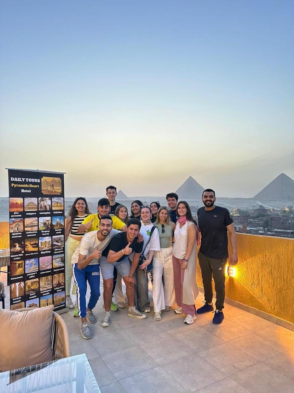 Pyramids Heart Hotel Kafret el-Gabal Kültér fotó