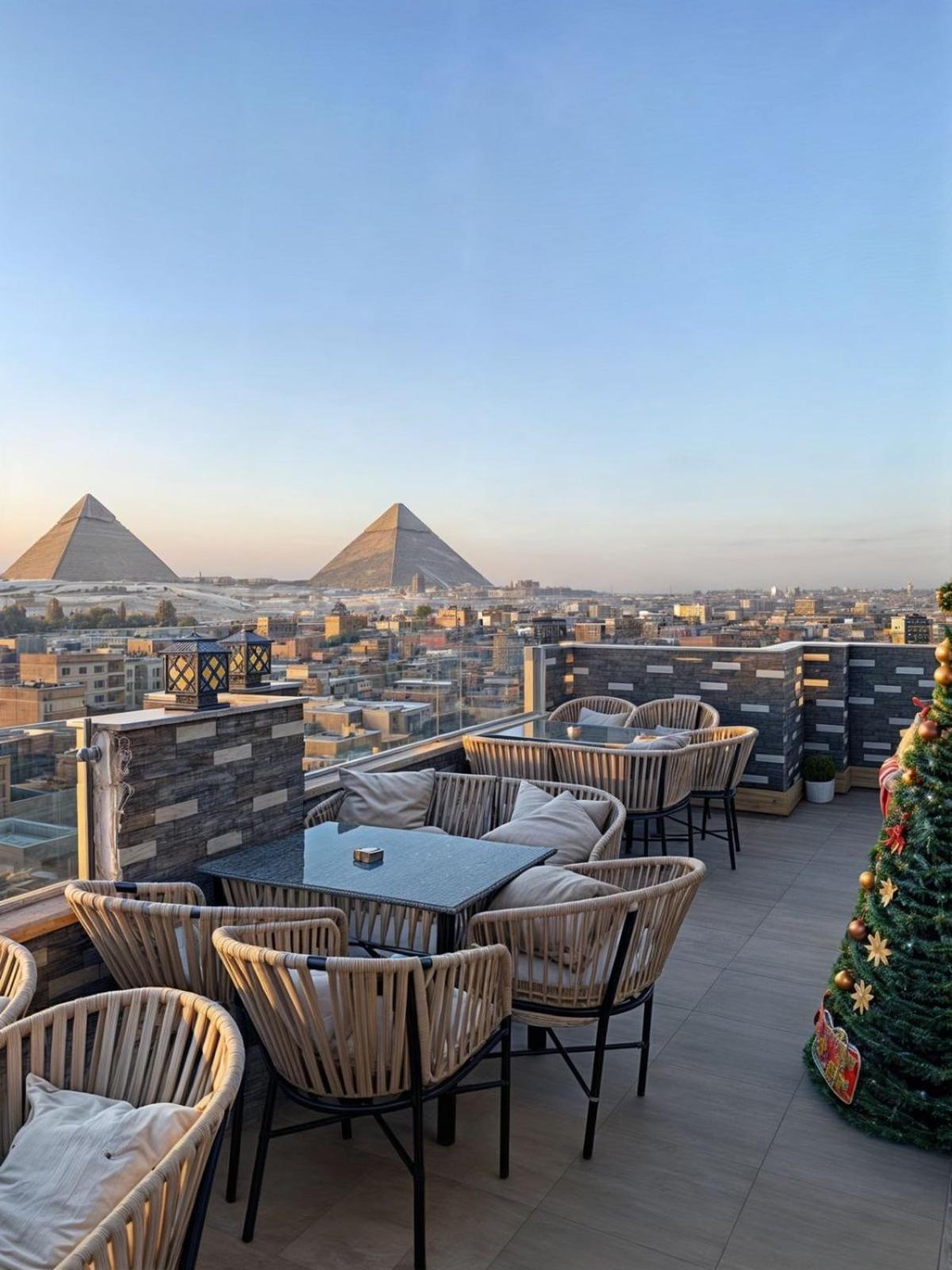 Pyramids Heart Hotel Kafret el-Gabal Kültér fotó